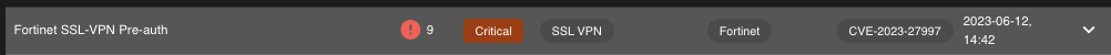 Patrowl's blog - Fortigate CVE-2023-27997